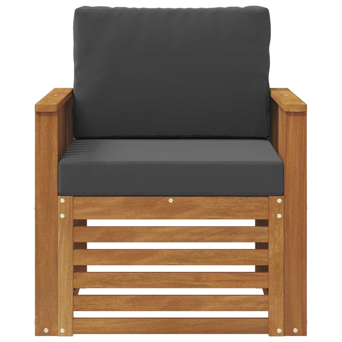 Modular Brown Outdoor Sectional Sofa for Gardens