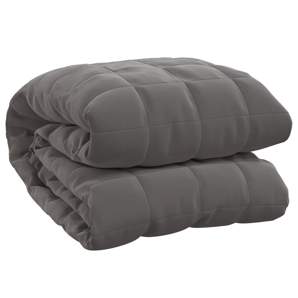 Grey Weighted Blanket 155x220cm 7kg