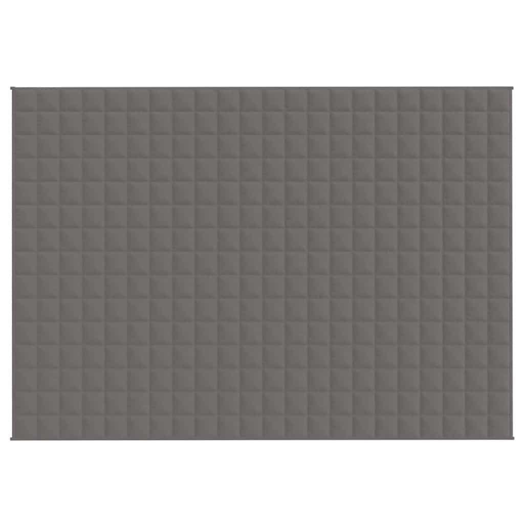 Grey Weighted Blanket 155x220cm 7kg