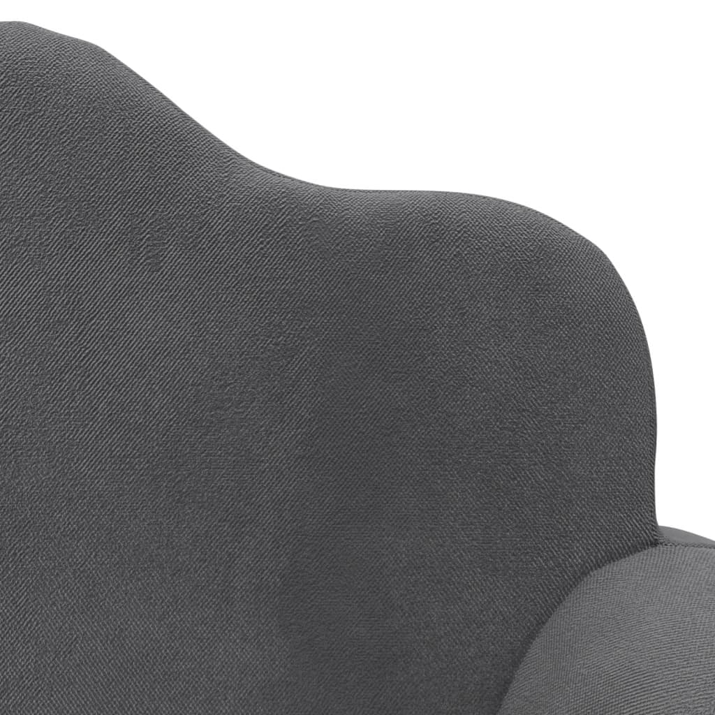 Anthracite Kids 2-Seater Sofa Bed