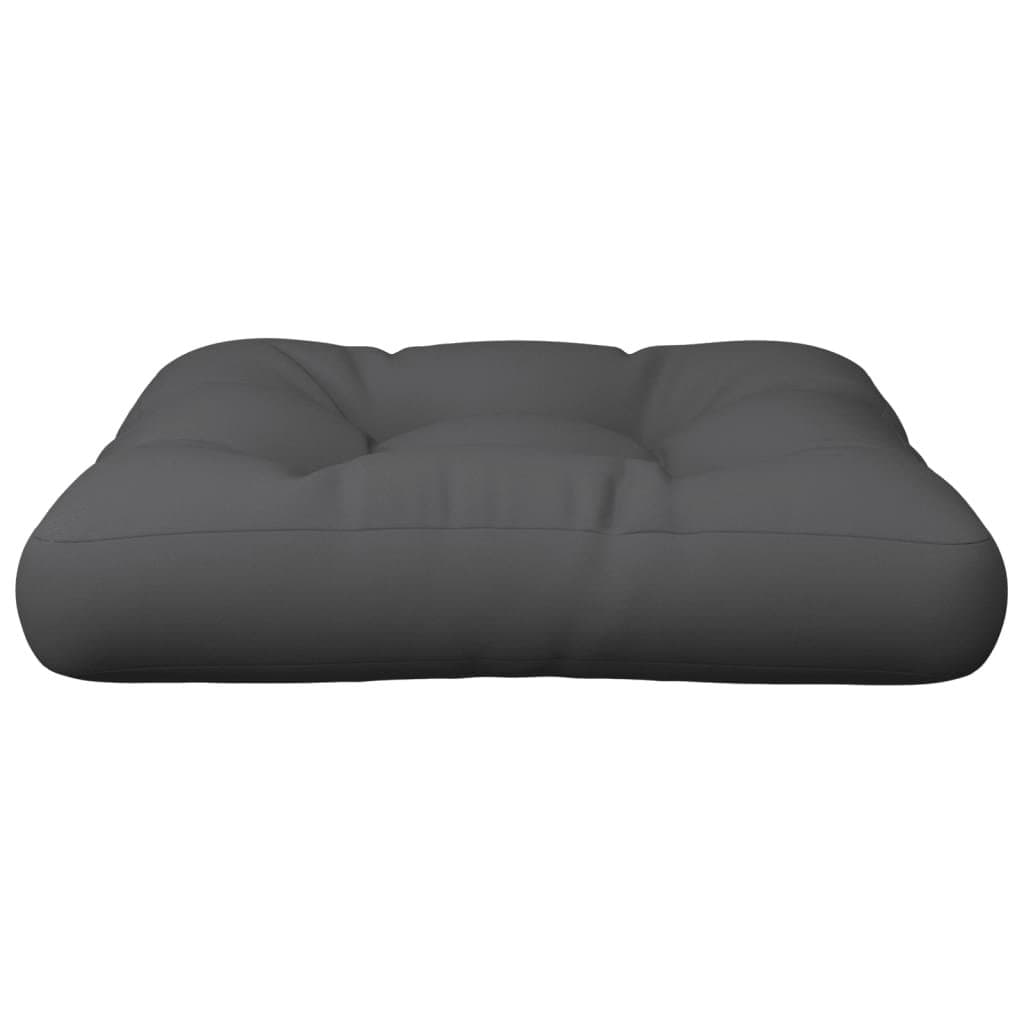 Anthracite Pallet Cushion 50x50x12 cm for Outdoors