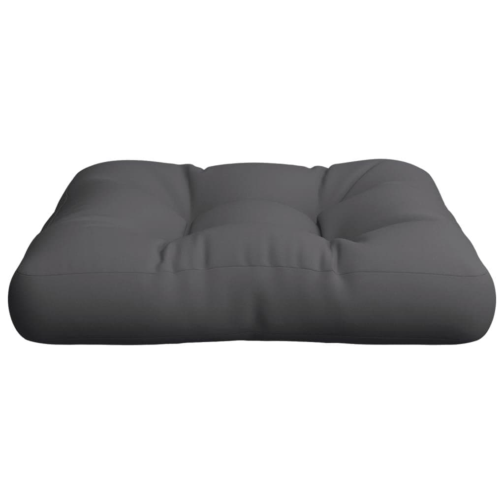 Anthracite Pallet Cushion 50x50x12 cm for Outdoors