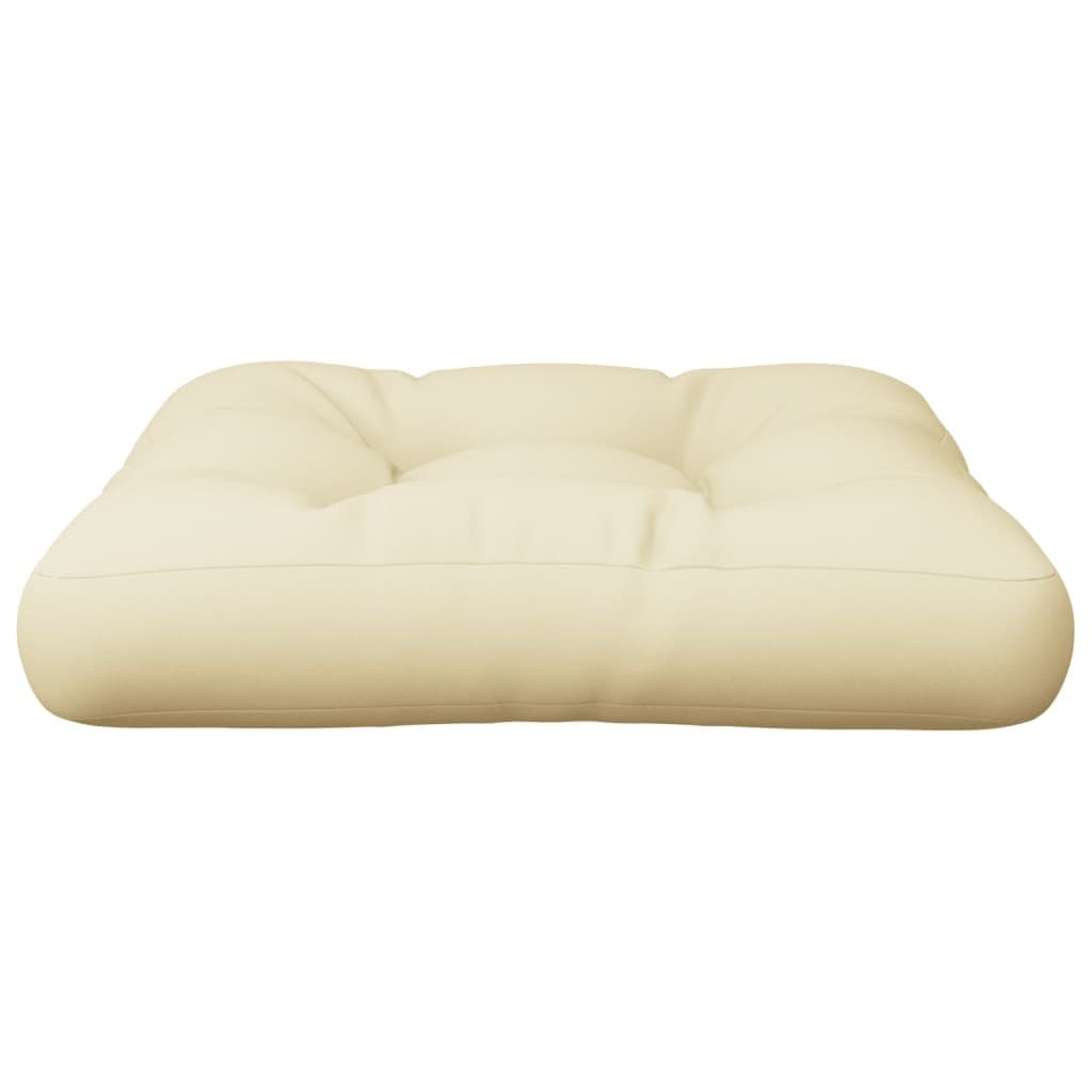 Outdoor Pallet Cushion in Cream 60x60x12 cm