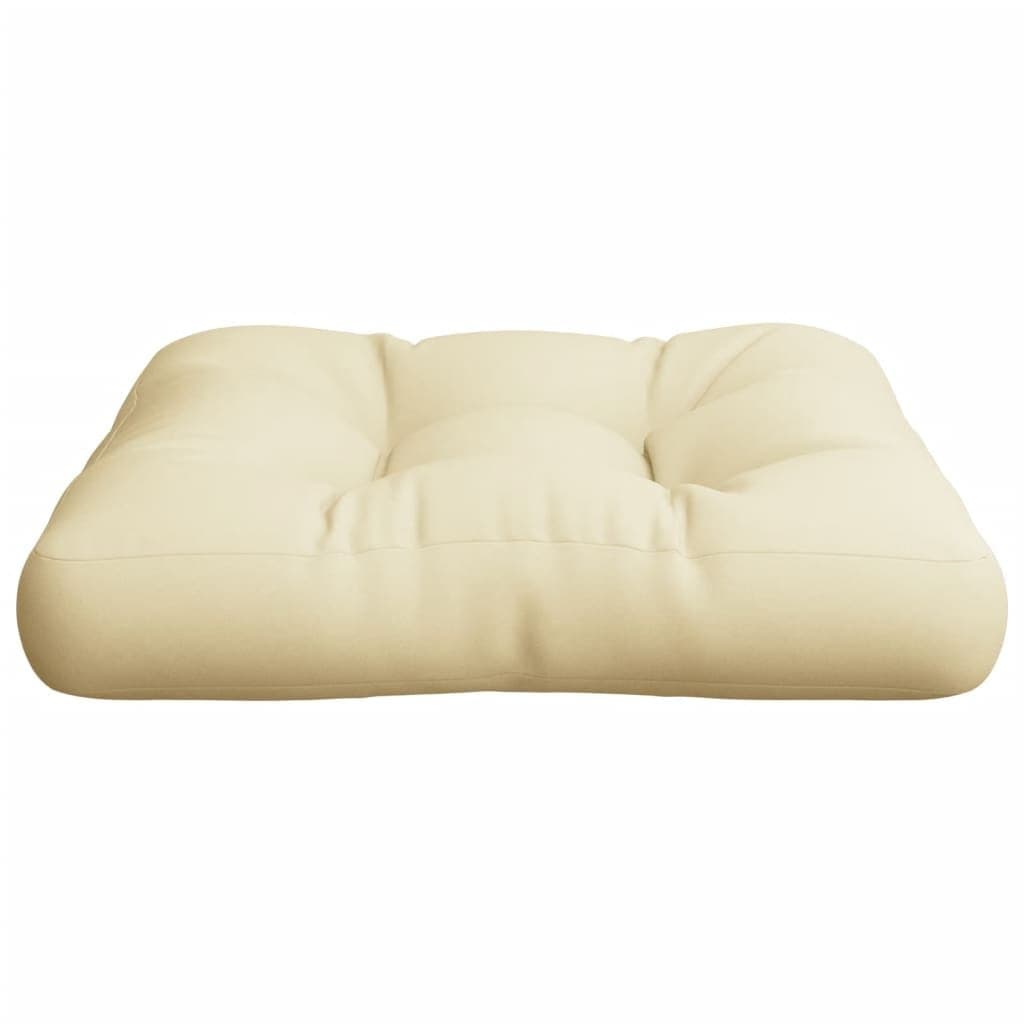 Outdoor Pallet Cushion in Cream 60x60x12 cm