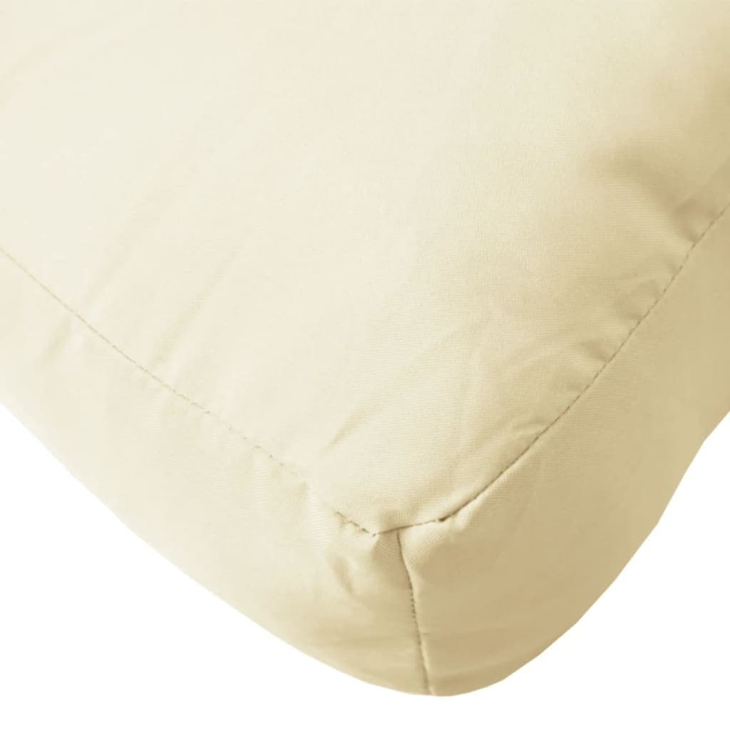 Outdoor Pallet Cushion in Cream 60x60x12 cm