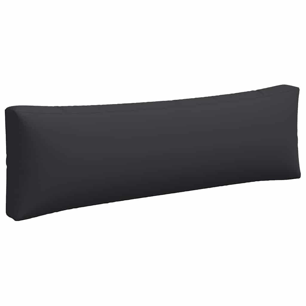 Pallet Cushions 3 pcs Black Outdoor Garden Furniture Seat Pad Decor