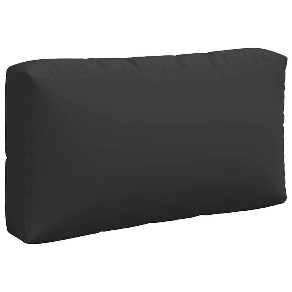 Pallet Cushions 3 pcs Black Outdoor Garden Furniture Seat Pad Decor
