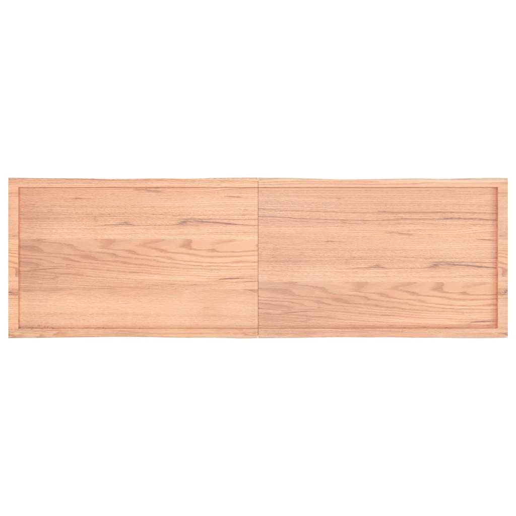 Handcrafted Solid Oak Folding Table Top with Live Edge