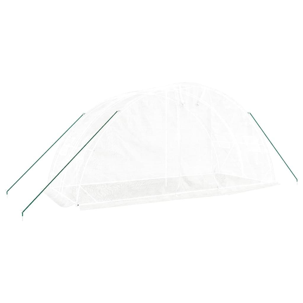 Steel Frame Greenhouse with UV-Resistant Cover
