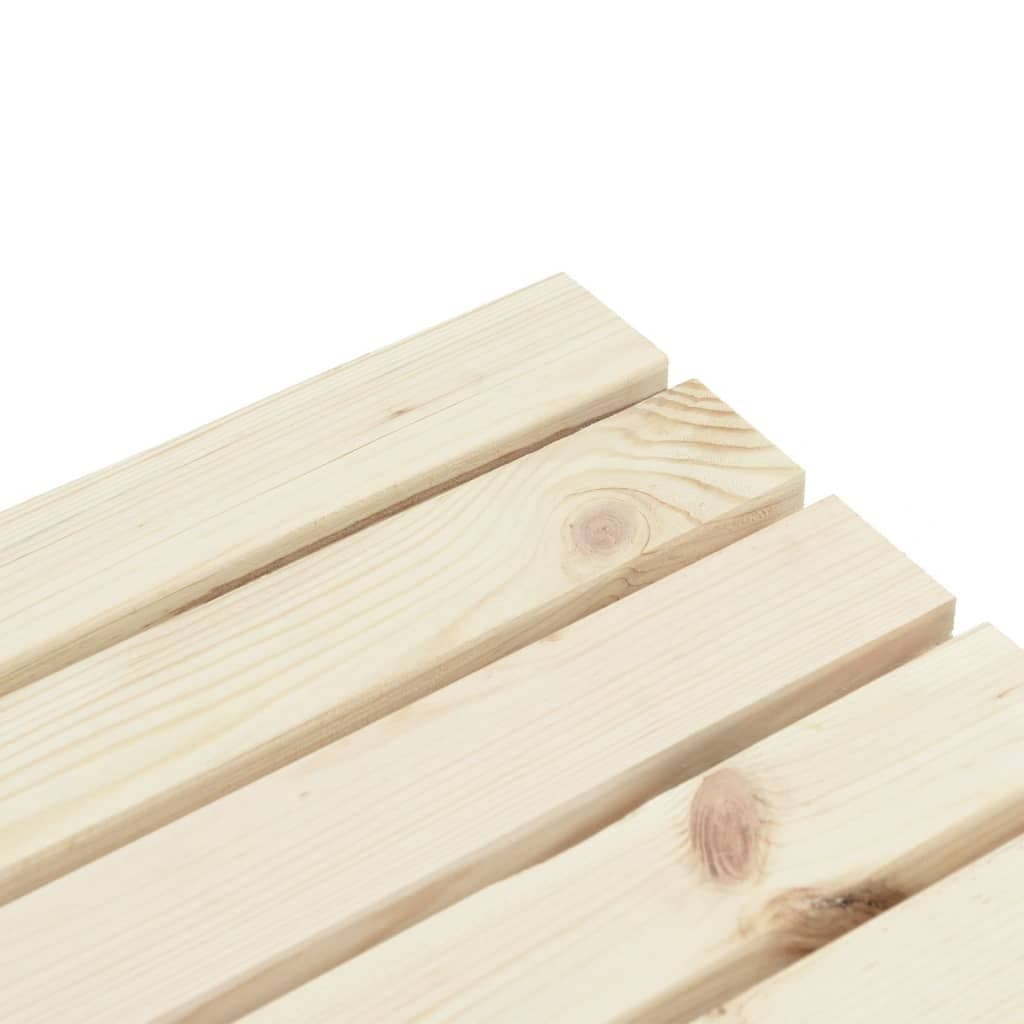 Fir Wood Garden Table 115x55x65cm for Outdoor Dining