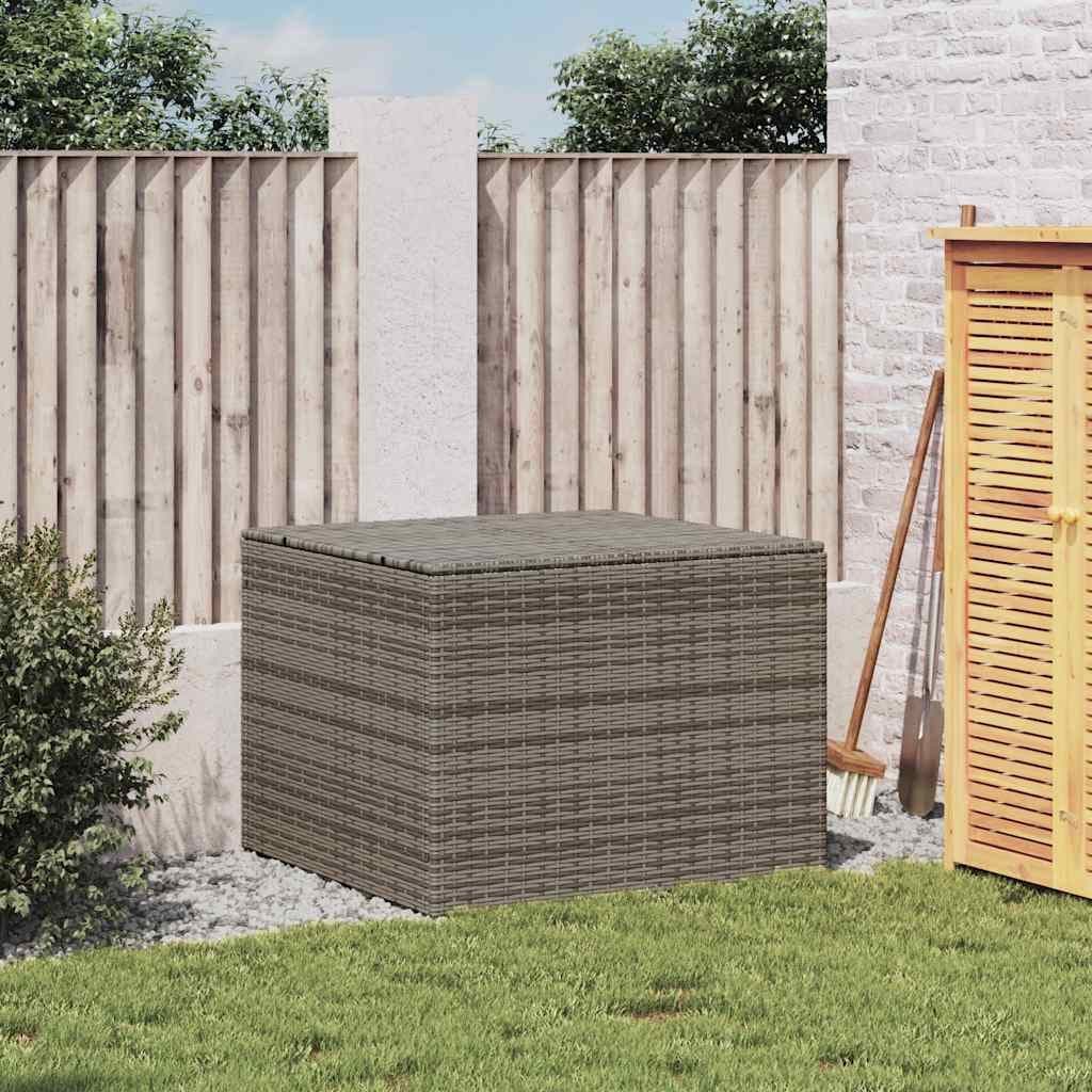 Grey Garden Storage Box 291L with Steel Frame
