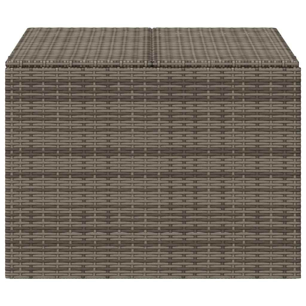 Grey Garden Storage Box 291L with Steel Frame