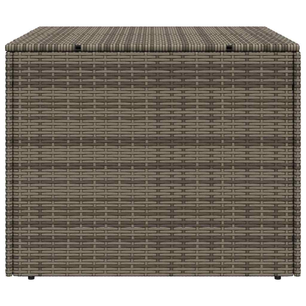 Grey Garden Storage Box 291L with Steel Frame