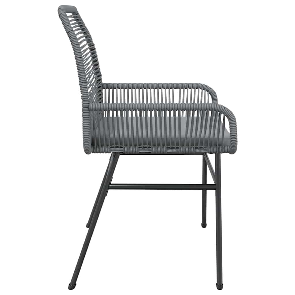 Outdoor Garden Chairs Set of 2 with Cushions