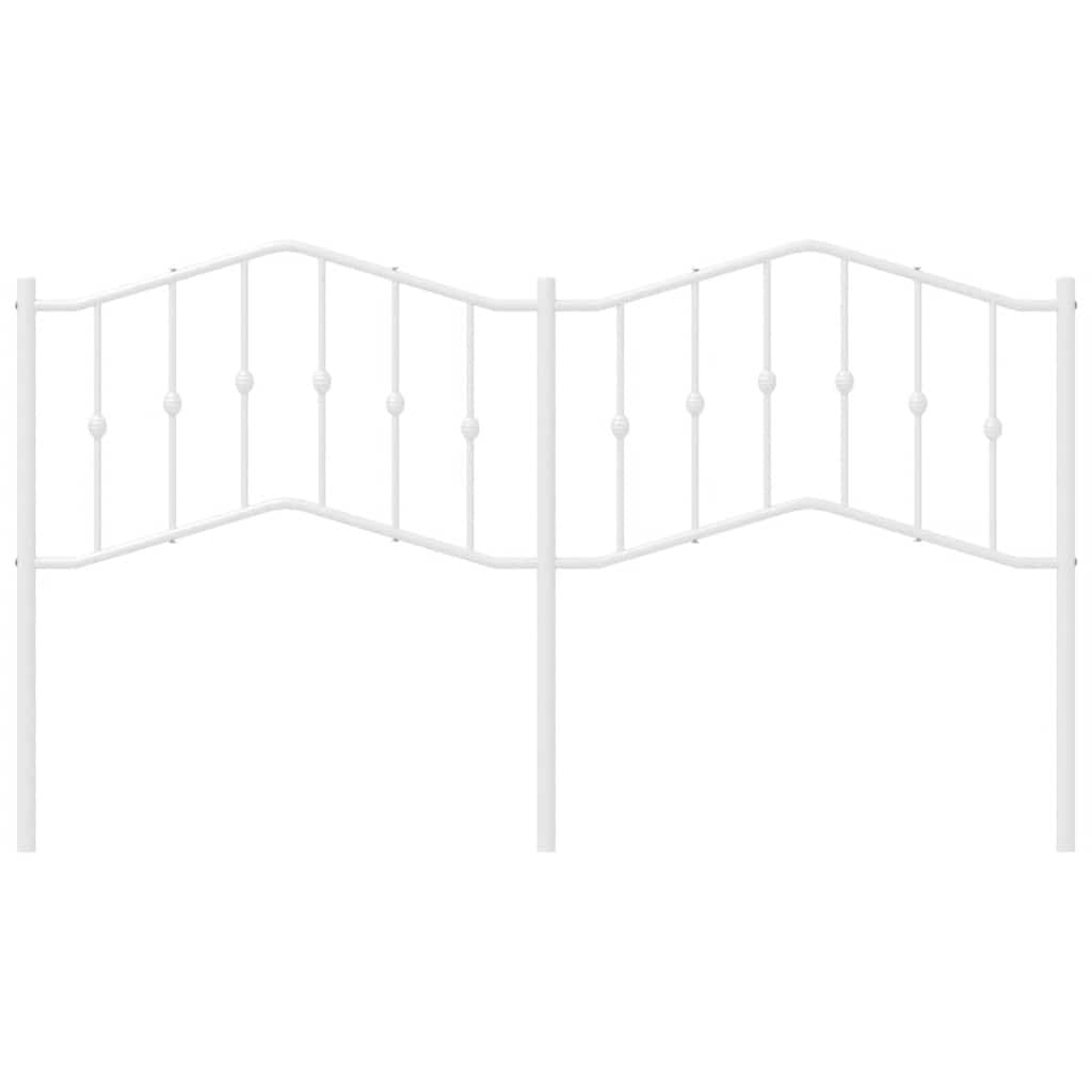 Metal Headboard 180cm Bed Head Bedroom Furniture Sturdy Steel Bed Frame Support