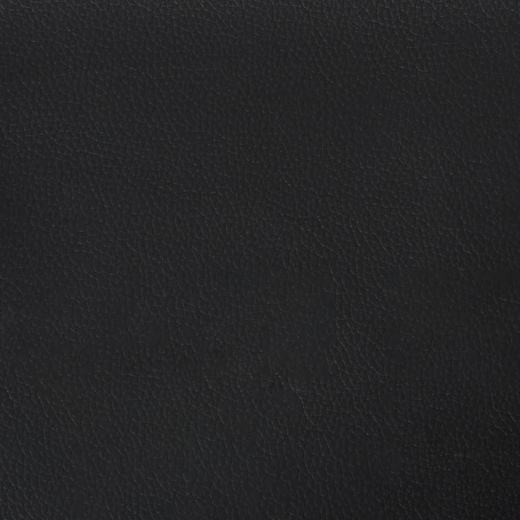 Black Headboard Cushion 180cm in Faux Leather