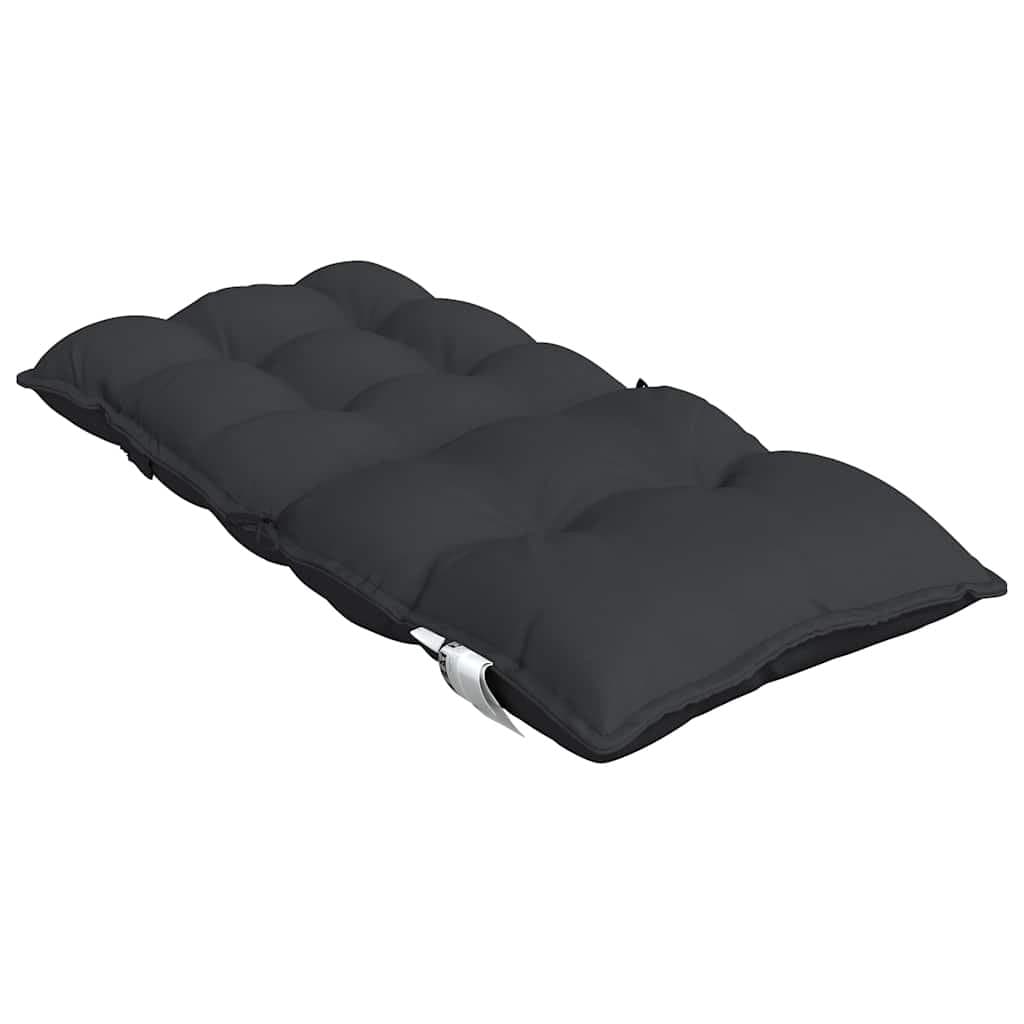Outdoor Chair Cushions 6 Pack Black Oxford Fabric