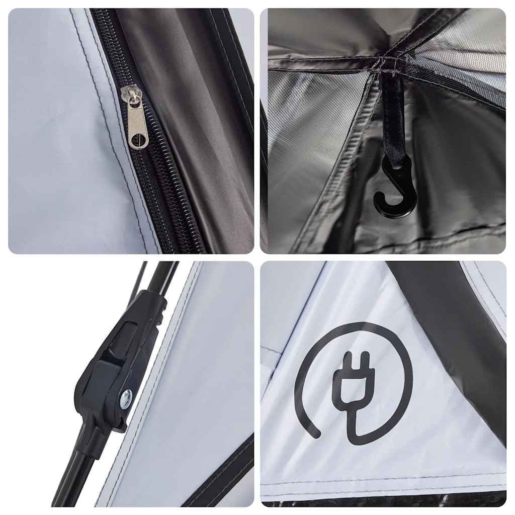 5-Person Dome Camping Tent with Blackout Fabric and Quick Setup