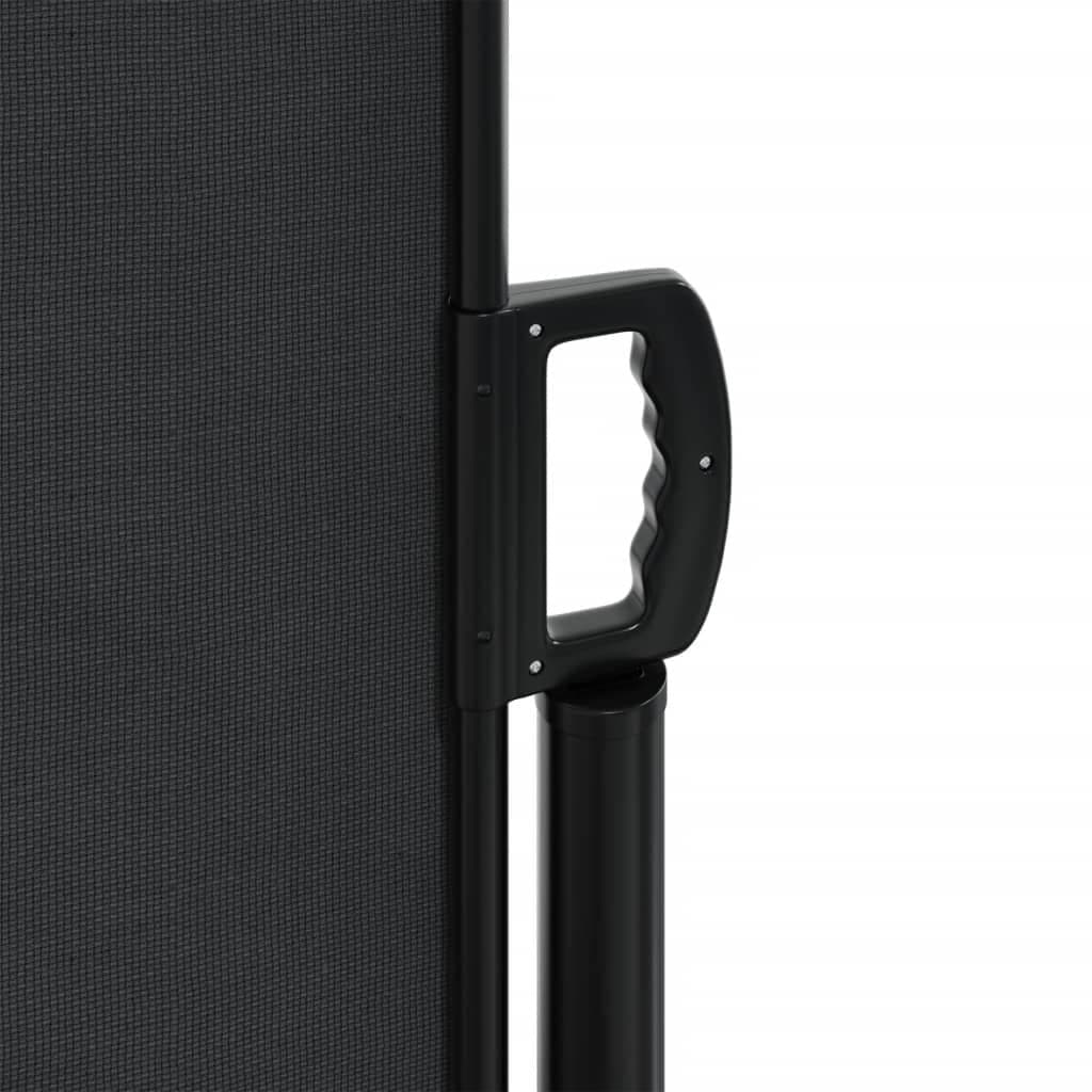 Retractable Side Awning 160x1000cm Black