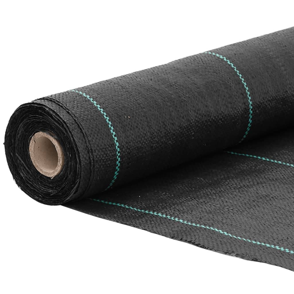 Black Weed Membrane 0.5x50 m PP Garden Fabric