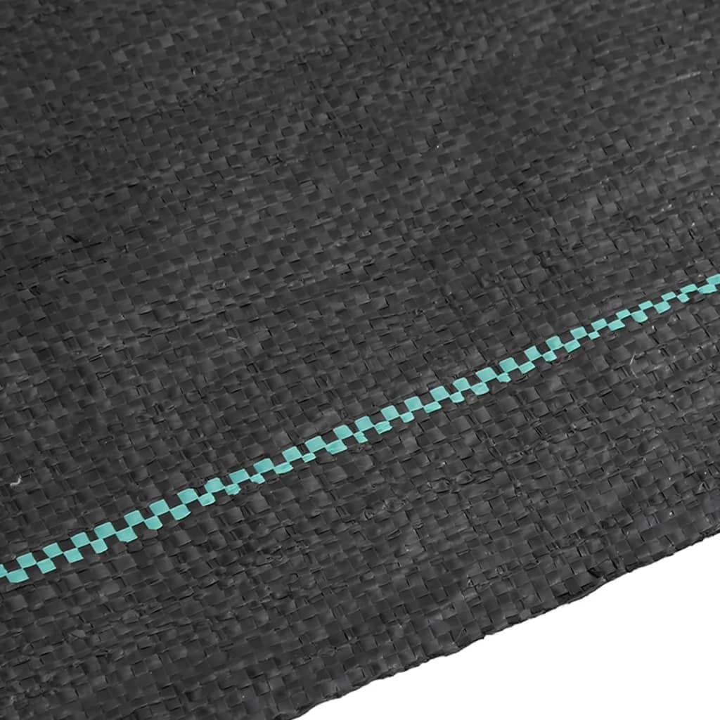 Black Weed Membrane 0.5x50 m PP Garden Fabric