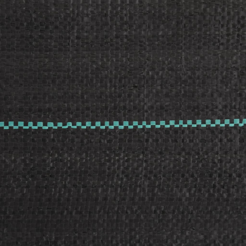 Black Weed Membrane 0.5x50 m PP Garden Fabric