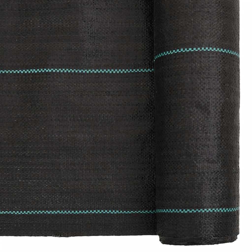 Black Weed Membrane 0.5x50 m PP Garden Fabric
