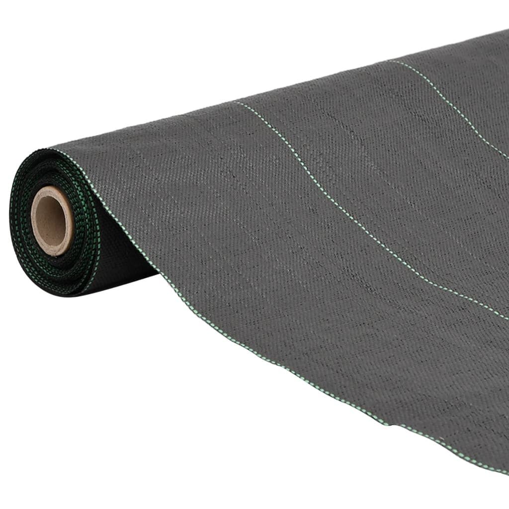 Black PP Landscape Fabric for Weed Control 1x25m