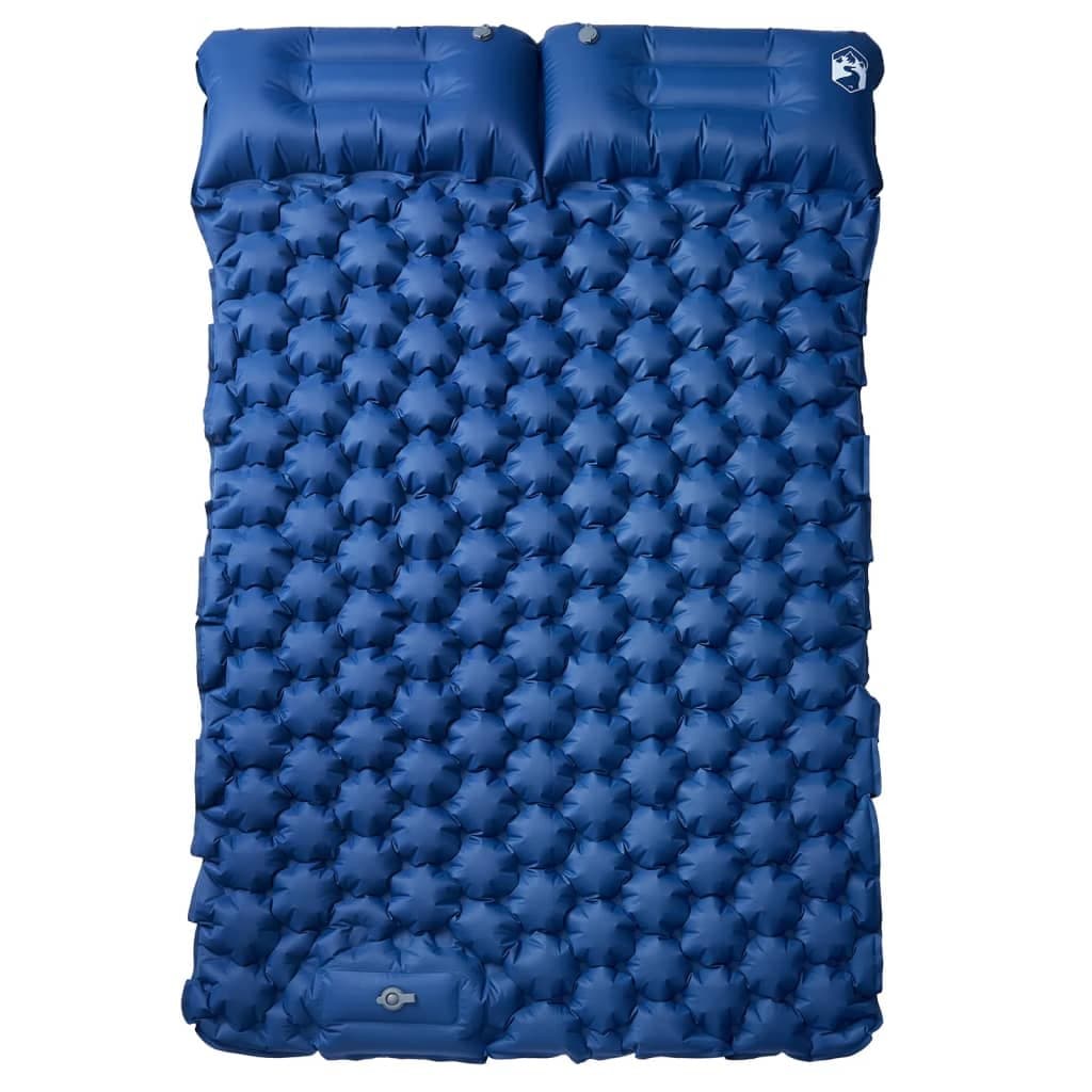 Self-Inflating Camping Mattress for 2 with Pillows
