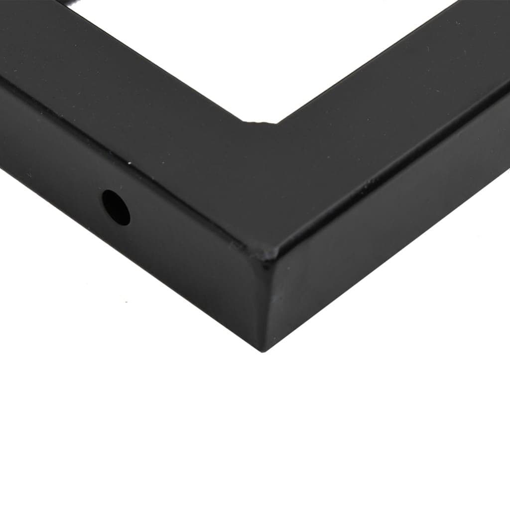 Rectangular Steel Shelf Brackets for Washbasin Support