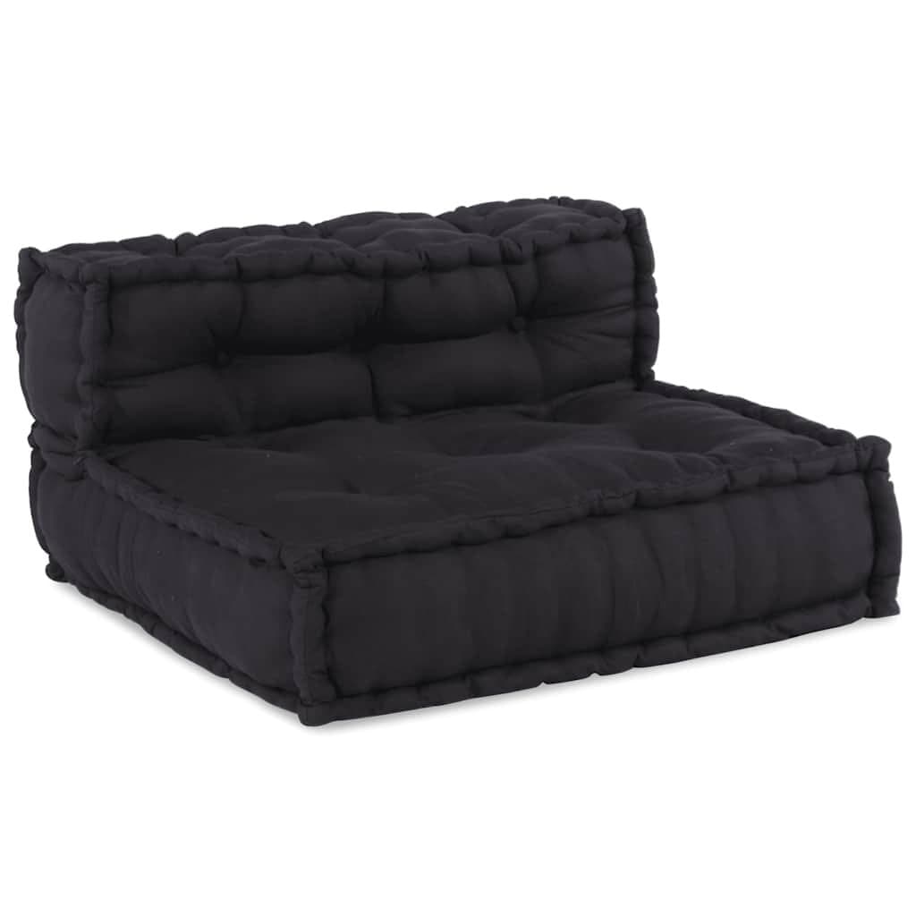 Reconfigurable Modular Sofa Unit with Anthracite Cushion