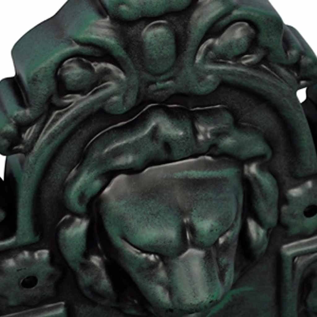 Wall Fountain Lion Head Design Green Indoor Decorative Water Feature Pump Hose