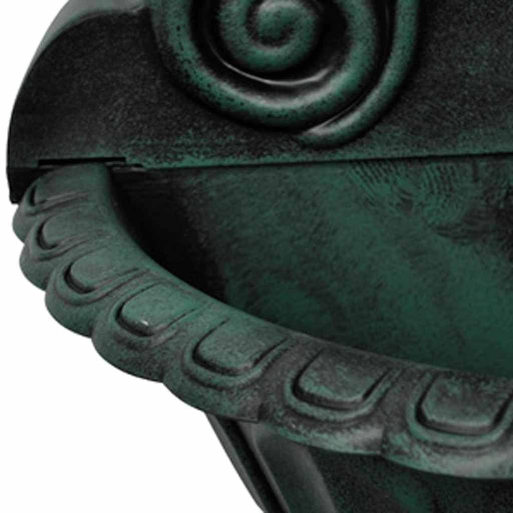 Wall Fountain Lion Head Design Green Indoor Decorative Water Feature Pump Hose