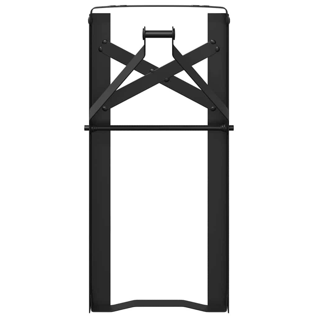 Beer Bench Legs Black Powder-Coated Steel Furniture Legs Indoor Bench Support