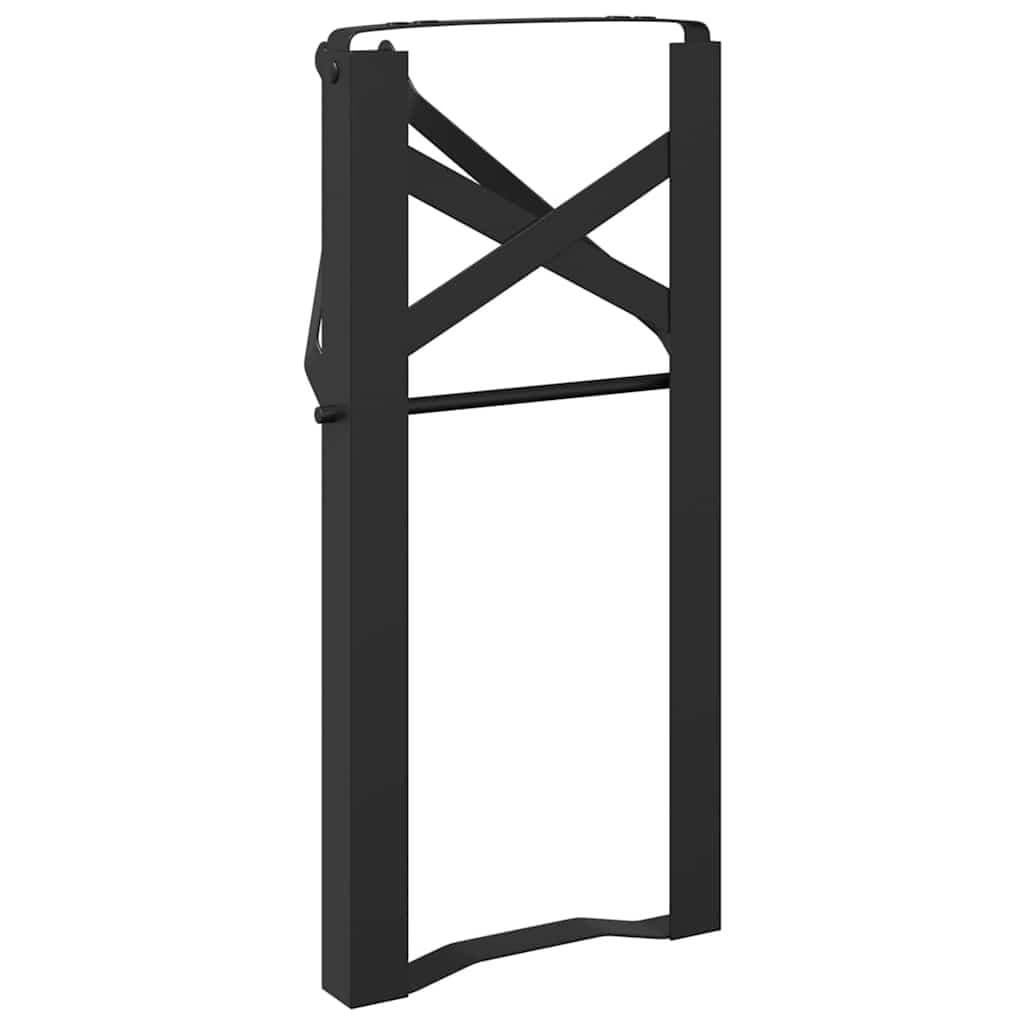 Beer Bench Legs Black Powder-Coated Steel Furniture Legs Indoor Bench Support