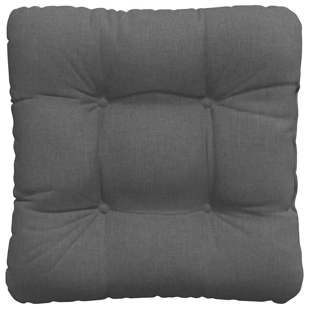 Seat Cushions 4 pcs Grey 40x40x12 cm Modern Indoor Chair Sofa Cushion Set