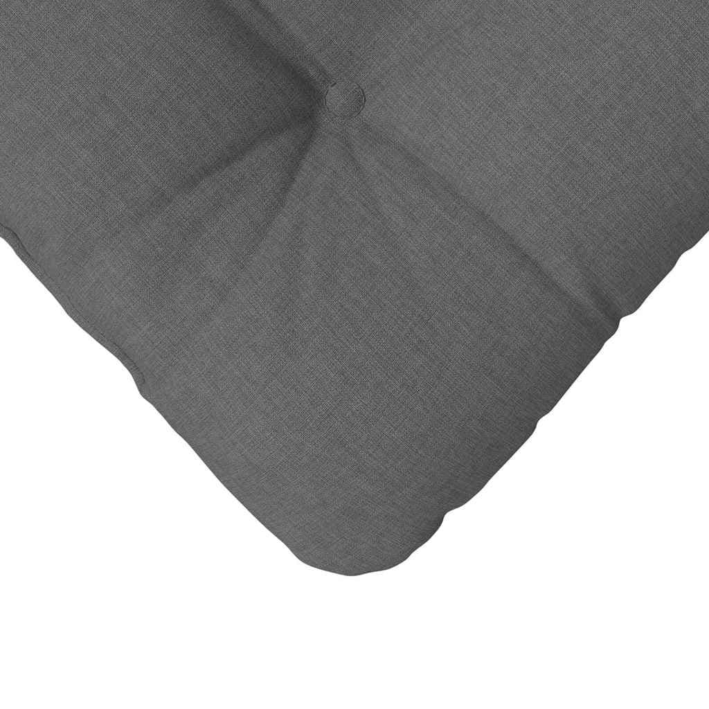 Seat Cushions 4 pcs Grey 40x40x12 cm Modern Indoor Chair Sofa Cushion Set