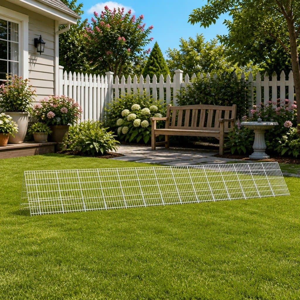 Galvanised Steel Rabbit Cage 430x55x55cm