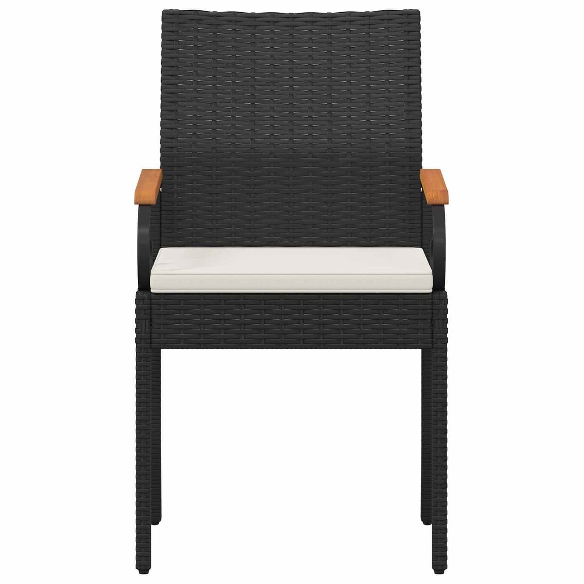 Outdoor Chairs Set of 4 with Cushions