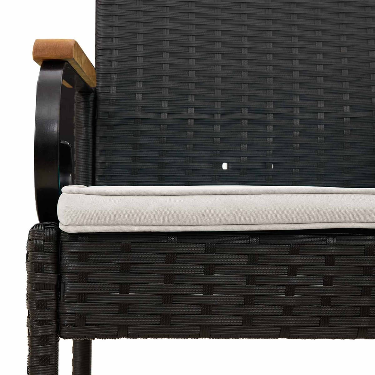 Outdoor Chairs Set of 4 with Cushions