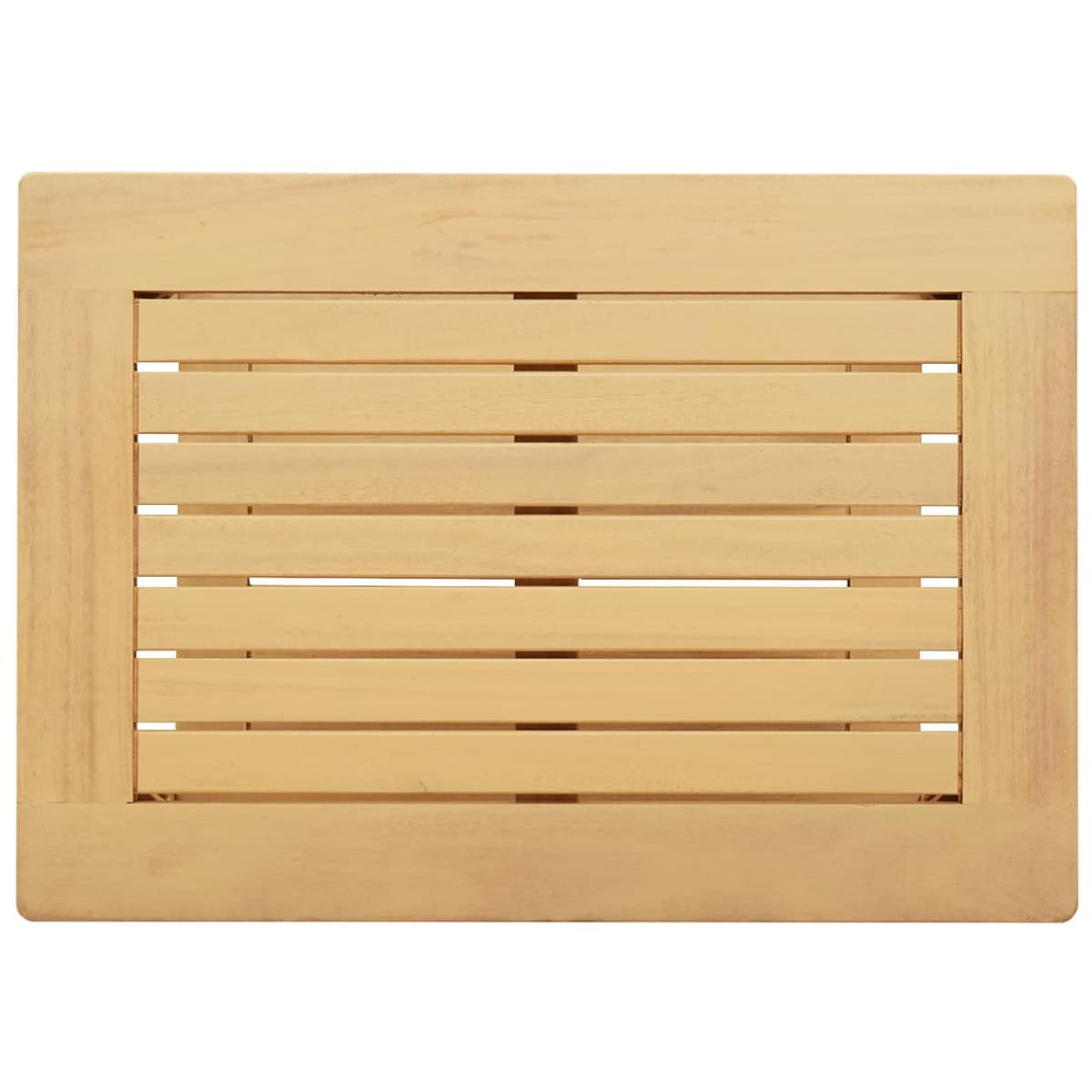 Solid Acacia Wood Side Table for Gardens