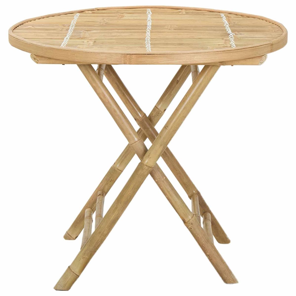 Bamboo Garden Table for Indoor and Outdoor Use