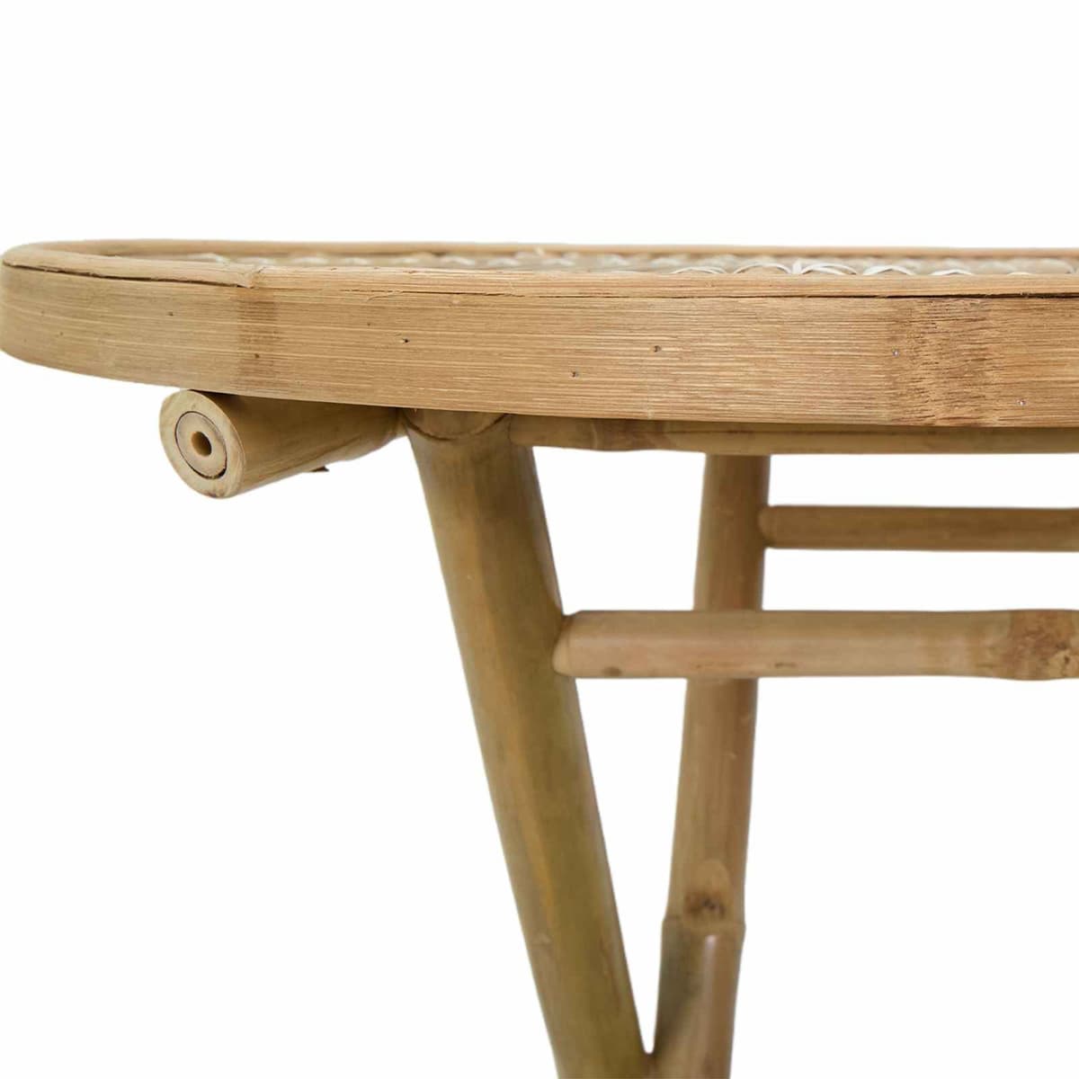 Bamboo Garden Table for Indoor and Outdoor Use
