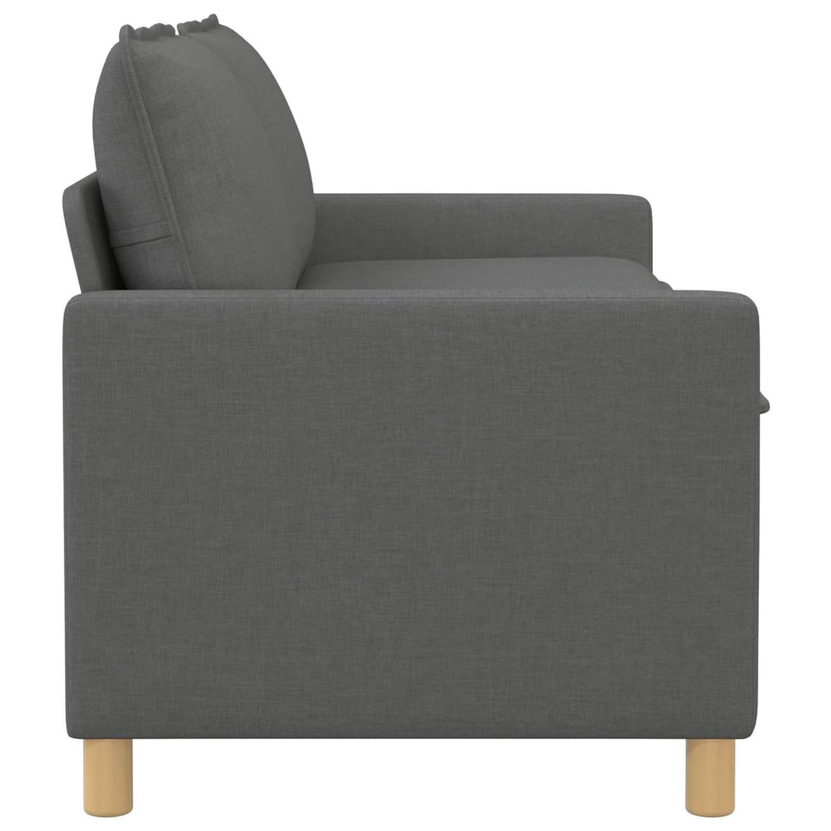Dark Grey Sofa with Durable Metal Frame