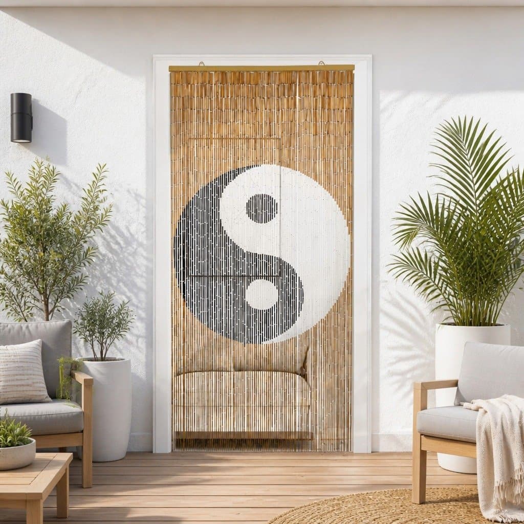 Bamboo Insect Door Curtain 200 x 90 cm