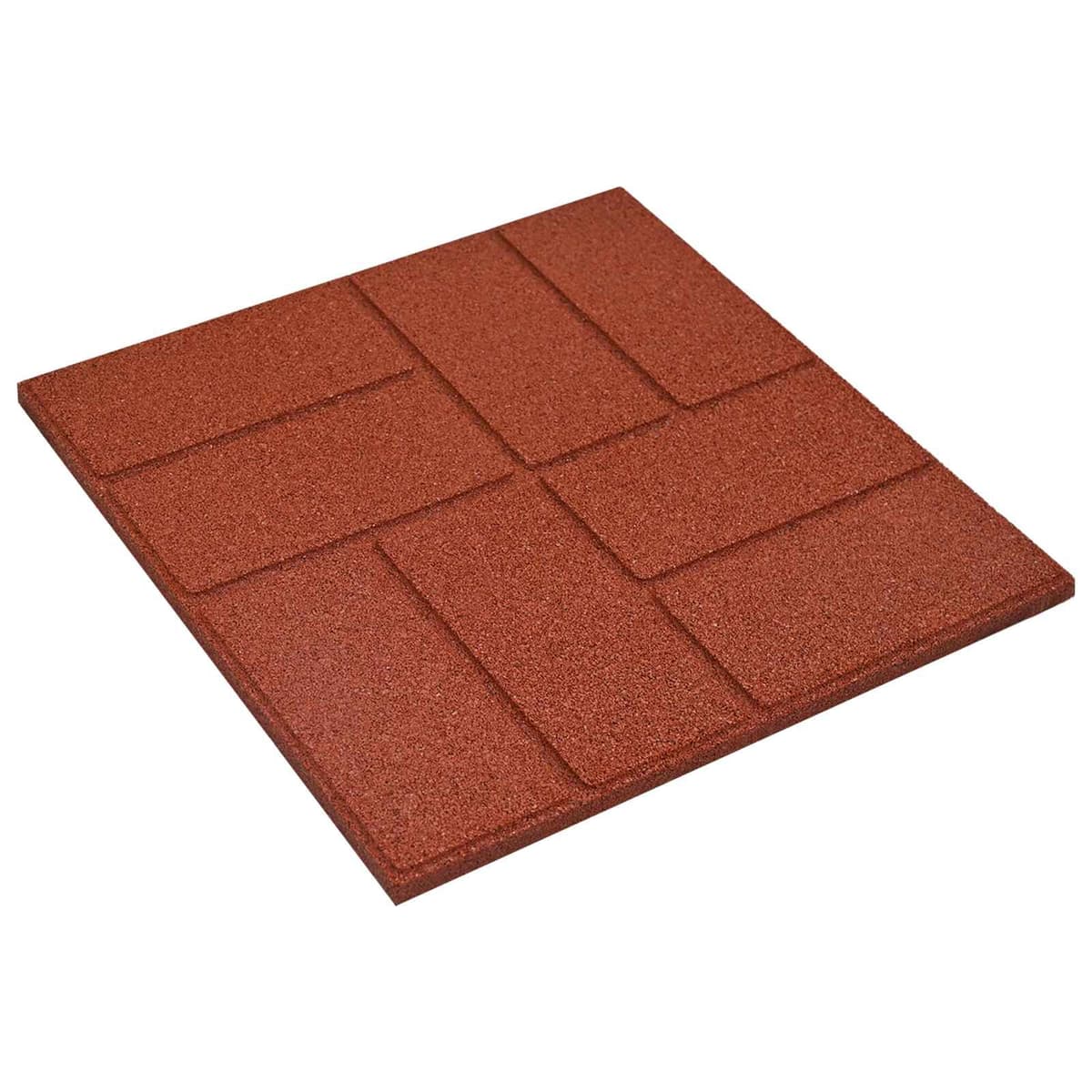 40.5cm Red Stepping Stones for Outdoor Pathways