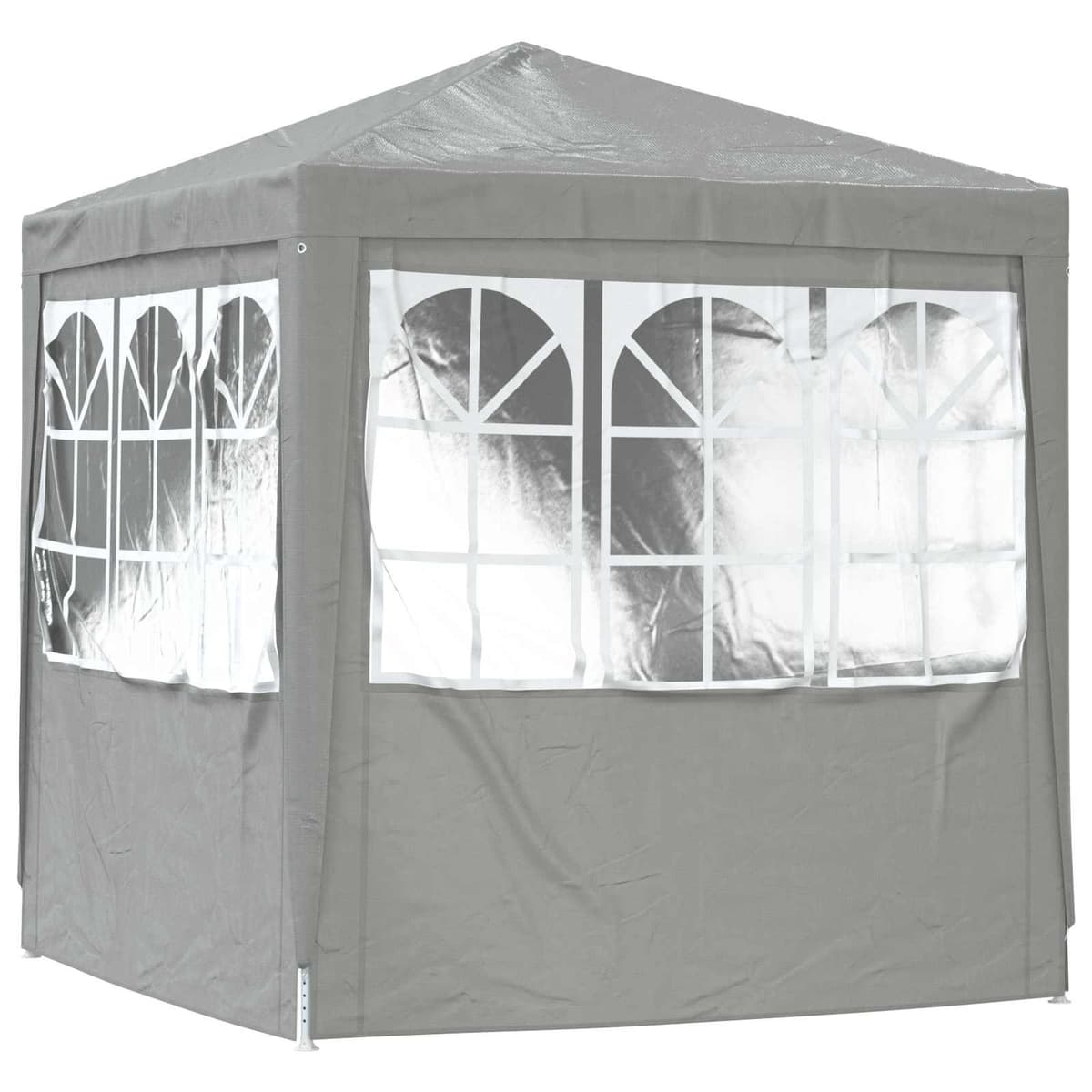 Grey Party Tent Gazebo 200x200x240cm Outdoor Canopy