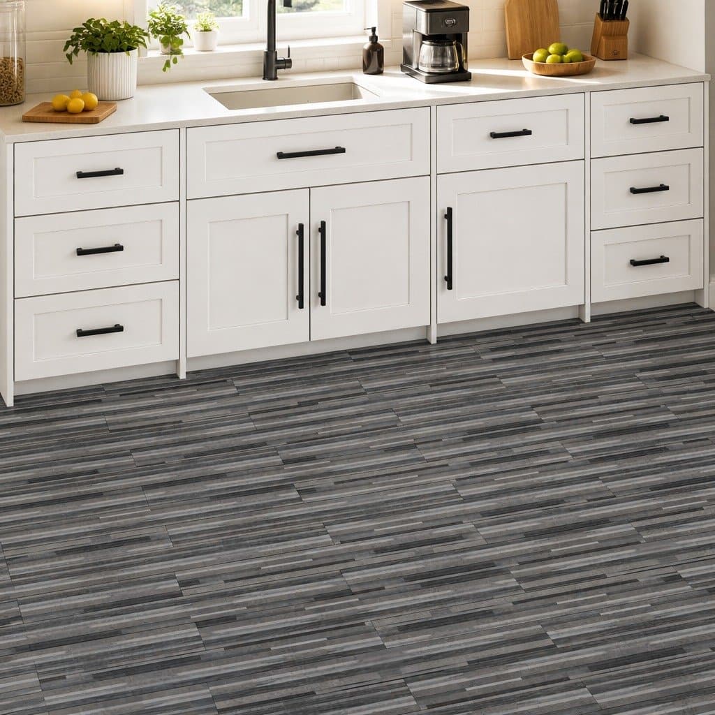 Self-Adhesive PVC Flooring Planks 5.02m²