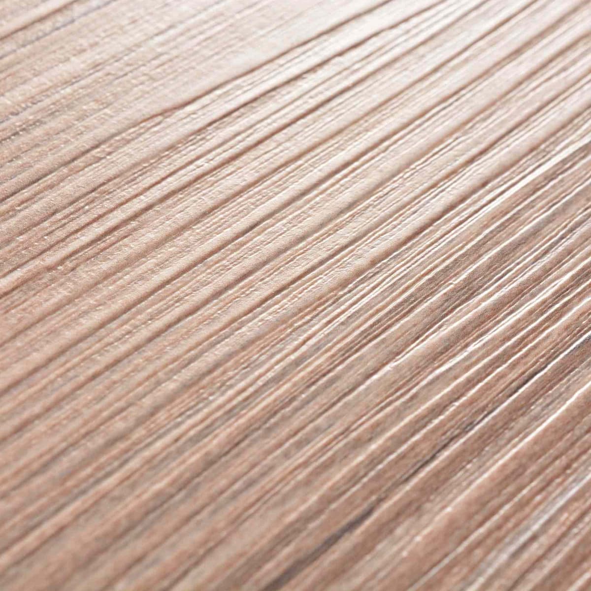 Self-Adhesive PVC Flooring Planks 18pcs Oak Brown Indoor Home Floor Covering