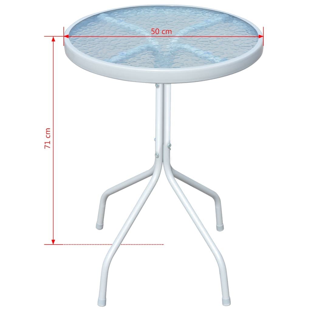 3 Piece Bistro Set for Outdoor Dining